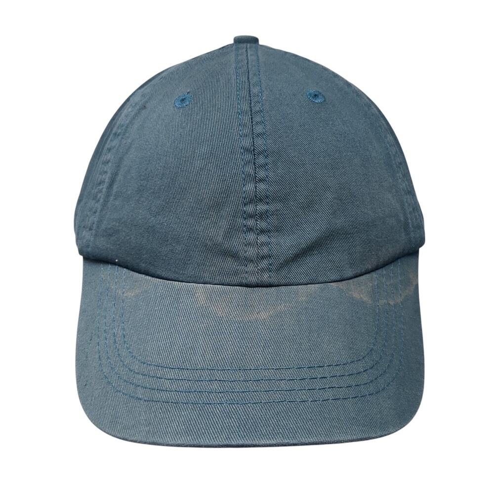Alternative Earth Slideback Hat Blue One Size Solid Vent Holes Blank